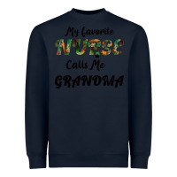 Navy My Favorite Nurse Calls Me Grandma Heavyweight Sweatshirt - Bettercallsaul