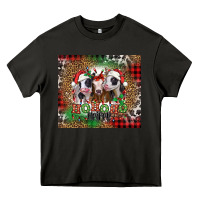 Asphalt ho ho ho heifer Christmas heifers Heavy Core Tee - Jasminsmagicworld