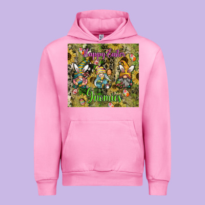 Easter Gnome Celebration Urban Hoodie Designed By Cowhidedigitalart