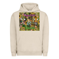 Pigment French Oak easter gnome celebration Urban Hoodie - CowhideDigitalArt