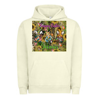 Pigment Pistachio easter gnome celebration Urban Hoodie - CowhideDigitalArt