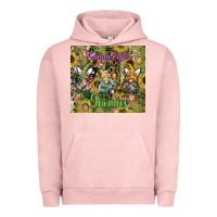 Pigment Salmon easter gnome celebration Urban Hoodie - CowhideDigitalArt