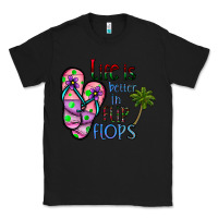 Black life is better İn flip flops Classic Tee - CowhideDigitalArt