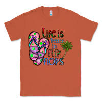 Copper life is better İn flip flops Classic Tee - CowhideDigitalArt
