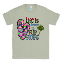 Matcha life is better İn flip flops Classic Tee - CowhideDigitalArt