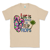 Mushroom life is better İn flip flops Classic Tee - CowhideDigitalArt