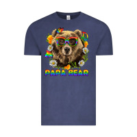 Papa Bear Pride Lgbtq+ Vintage Tee | Teevron