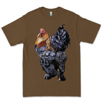 Cacao Brahma Rooster Premium Tee - LillyAllenDesigns