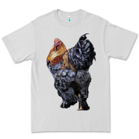 Dove Grey Brahma Rooster Premium Tee - LillyAllenDesigns