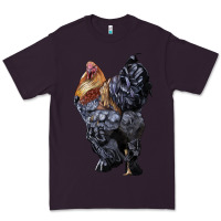 Plum Brahma Rooster Premium Tee - LillyAllenDesigns