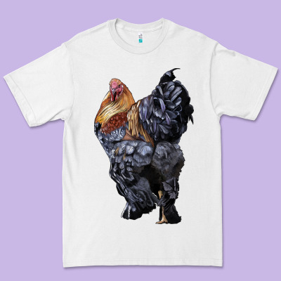 Brahma Rooster Premium Tee Designed By Lillyallendesigns