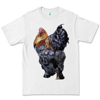 White Brahma Rooster Premium Tee - LillyAllenDesigns