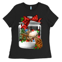 Black Christmas cookie jar Ladies Tee - Jasminsmagicworld