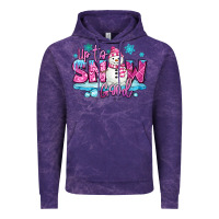 Cloud Purple up to snow good pink christmas winter snowman Vintage Hoodie - MaliasSmallBusiness