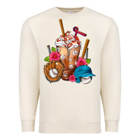 Sandshell Baseball Frappe Premium Sweatshirt - FaDigitalArtStudio