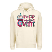 Tofu v is for valentine venti coffee cup Premium Hoodie - OliviaCreatesArt