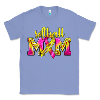 Colony Blue Softball Mom Breast Cancer Classic Tee - BundleAndBundleShop