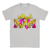 Moon Dust Softball Mom Breast Cancer Classic Tee - BundleAndBundleShop