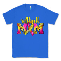 True Royal Softball Mom Breast Cancer Classic Tee - BundleAndBundleShop
