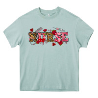 Valentines Day Nurse Heavy Core Tee | Teevron