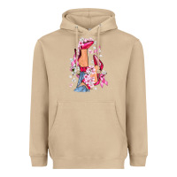 Mushroom Cancer high heels Breast Cancer Heavyweight Hoodie - FaDigitalArtStudio