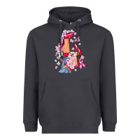 Smoke Cancer high heels Breast Cancer Heavyweight Hoodie - FaDigitalArtStudio