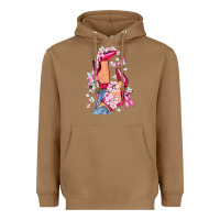 Toasted Coconut Cancer high heels Breast Cancer Heavyweight Hoodie - FaDigitalArtStudio