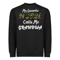 Black My Favorite Nurse Calls Me Grandma Heavyweight Sweatshirt - Bettercallsaul
