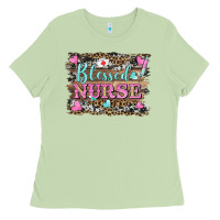 Matcha blessed nurse Ladies Tee - BarkalooDesign