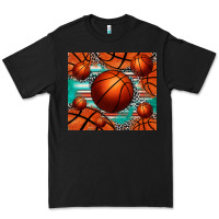Black basketball leopard serape tumbler Premium Tee - Jasminsmagicworld