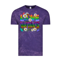 Cloud Purple Pride LGBTQ+ Love Wins Vintage Tee - BundleAndBundleShop