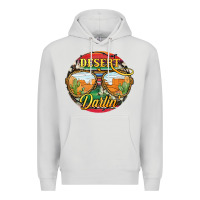 Dove Grey desert darlin' sunglassess Premium Hoodie - JahusDesignShop