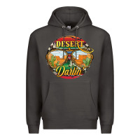 Smoke desert darlin' sunglassess Premium Hoodie - JahusDesignShop