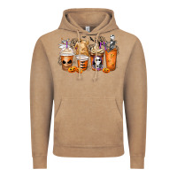 Vintage Coffee nightmare coffee cups Vintage Hoodie - MaliasSmallBusiness
