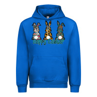 Cobalt Happy Easter Urban Hoodie - CowhideDigitalArt