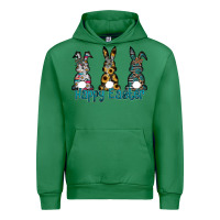 Emerald Happy Easter Urban Hoodie - CowhideDigitalArt