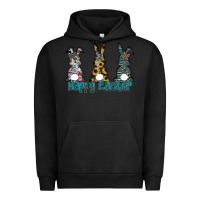 Pigment Black Happy Easter Urban Hoodie - CowhideDigitalArt