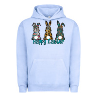 Pigment Grape Ice Happy Easter Urban Hoodie - CowhideDigitalArt