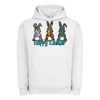 Pigment Lunar Rock Happy Easter Urban Hoodie - CowhideDigitalArt