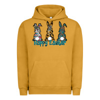 Pigment Peanut Butter Happy Easter Urban Hoodie - CowhideDigitalArt