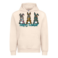 Sandshell Happy Easter Urban Hoodie - CowhideDigitalArt