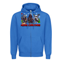 True Royal merry christmas gnomies Zipper Hoodie - CowGirlArtShop