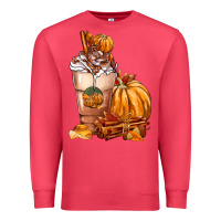 Cardinal Pumpkin Spice Coffee Premium Sweatshirt - FaDigitalArtStudio