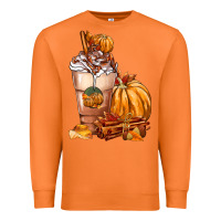 Carrot Pumpkin Spice Coffee Premium Sweatshirt - FaDigitalArtStudio