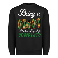 Black Being A Mom Makes My Life Complete For dark Heavyweight Sweatshirt - Bettercallsaul