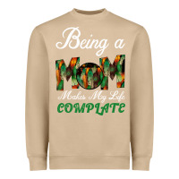 Mushroom Being A Mom Makes My Life Complete For dark Heavyweight Sweatshirt - Bettercallsaul