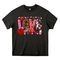 Asphalt valentines day love nurse Heavy Core Tee - NancyCooperArtShop