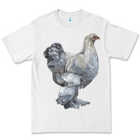 White Brahma Chicken Premium Tee - LillyAllenDesigns