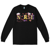 Black Easter Nurse Long Sleeve Tee - RanaPortraitStore