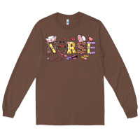 Chestnut Easter Nurse Long Sleeve Tee - RanaPortraitStore